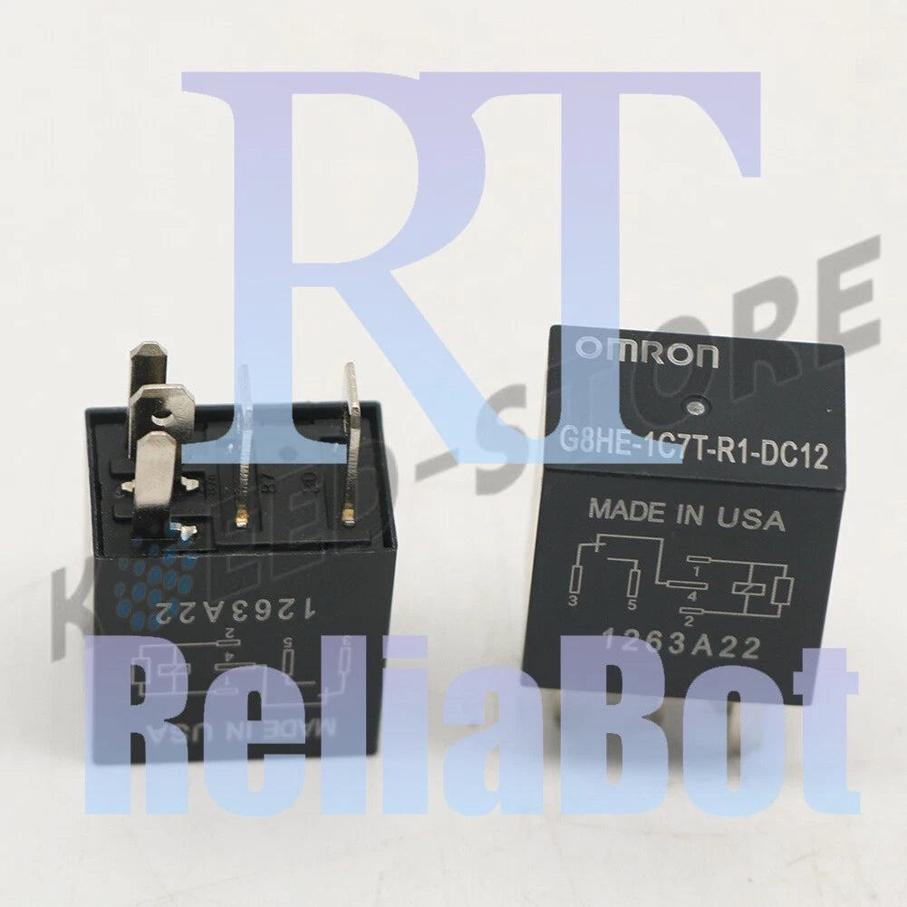 1PCS Omron G8HE-1C7T-R1-DC12 12VDC Relay G8HE1C7TR1