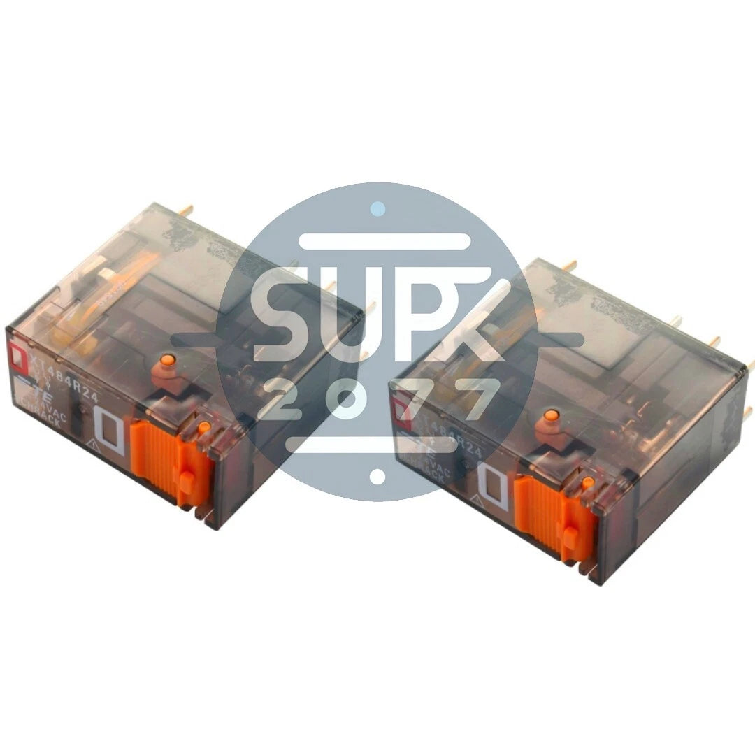 2Pcs Power Relay 10A 250VAC 8Pins XT484R24 24VAC #su