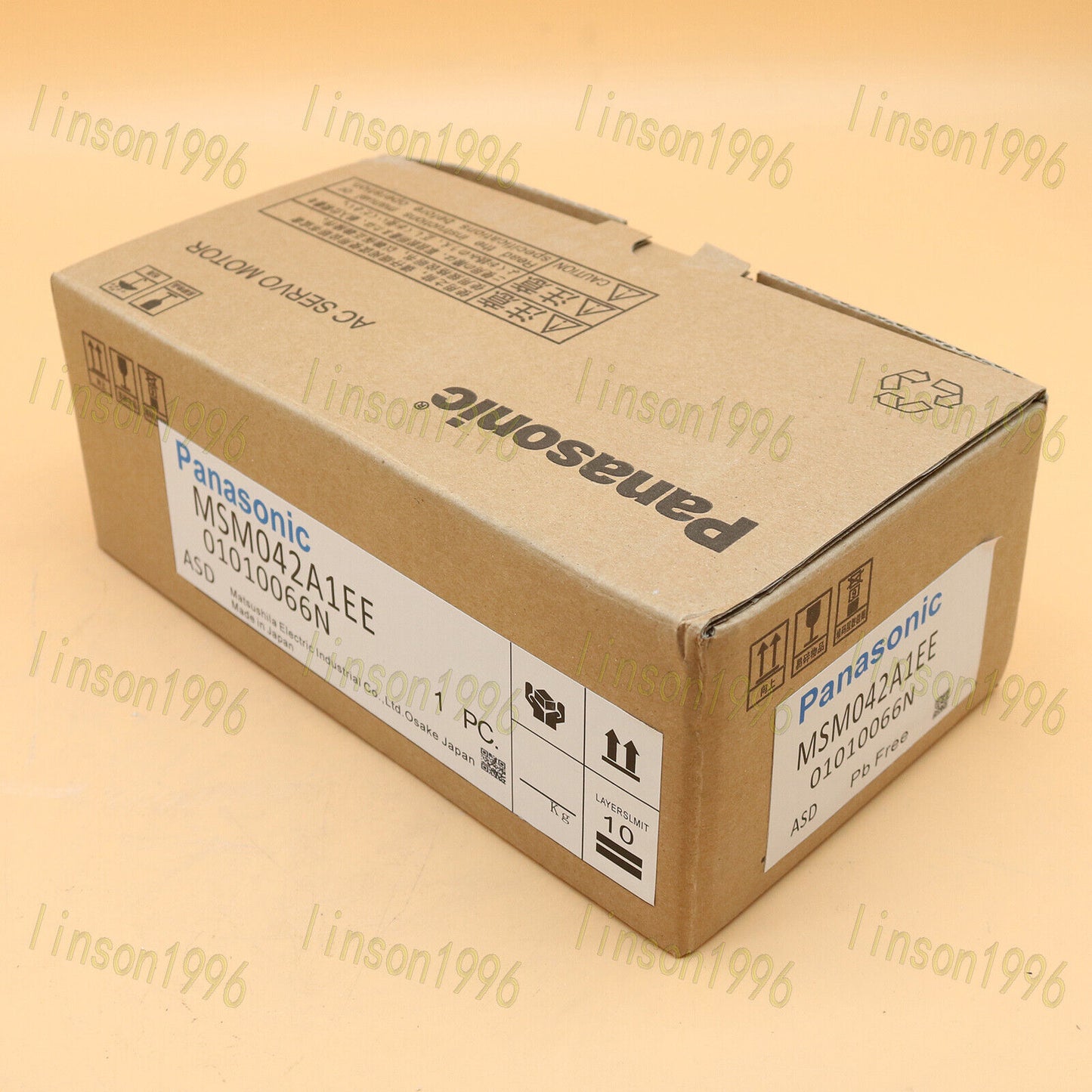 1Pc Panasonic Servo Motor MSM042A1EE - One-Year Warranty - PANASONIC