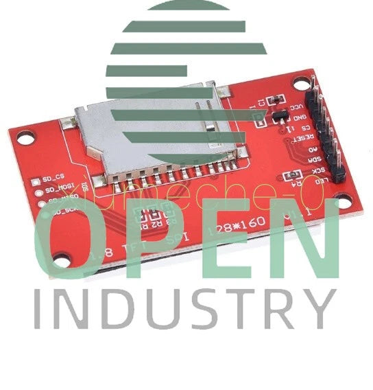 1PCS 1.8 inch SPI LCD Screen Module 128*160 TFT with SD Card Slot ST7735 Driver