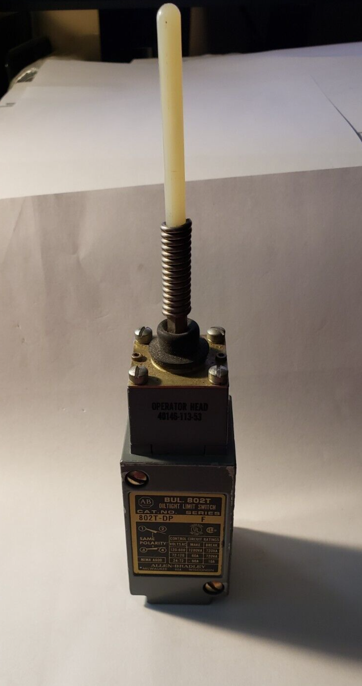 Allen-Bradley PLC 802T-DP (802TDP) - High-Performance Industrial Automation Controller with 4-20mA I/O, 16-bit Resolution, and 24V Power Supply - ALLEN-BRADLEY