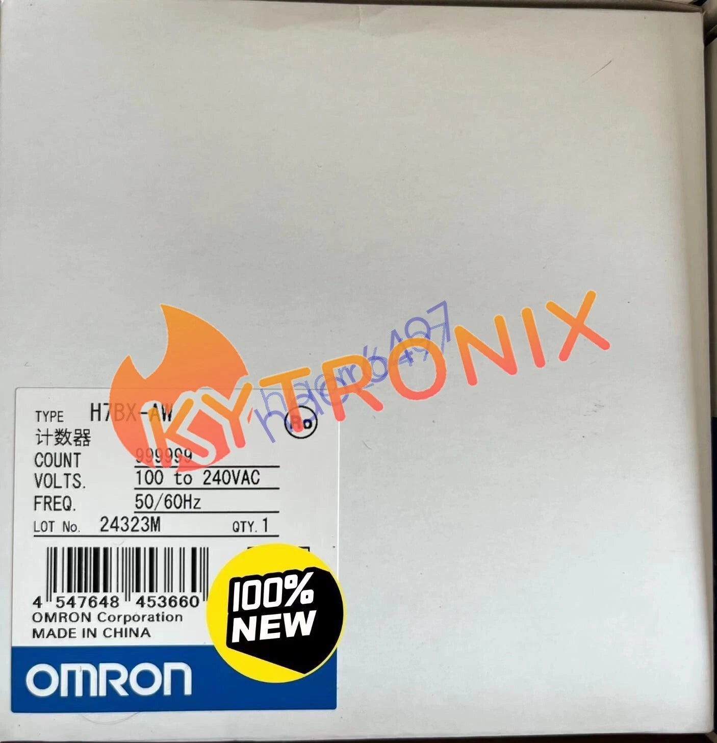 OMRON Counter H7BX-AW H7BXAW 100-240VAC Free Ship