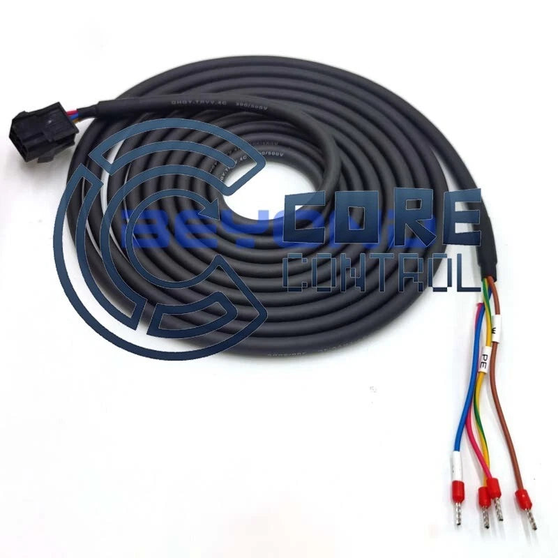 1PC FOR S6-L-M100-5.0T Servo motor power cable 5M