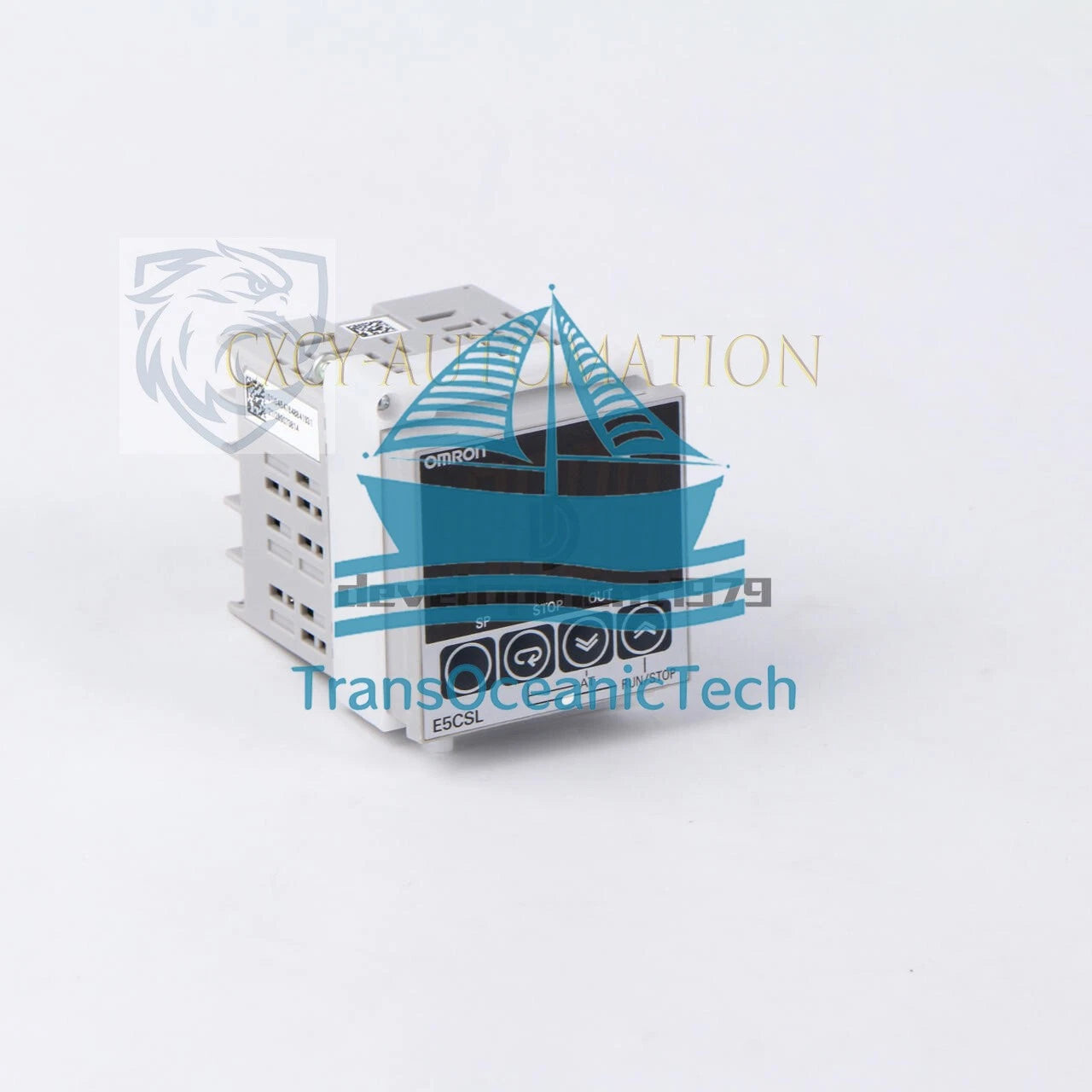 One Omron Temperature Controller E5CSL-QTC 100-240VAC