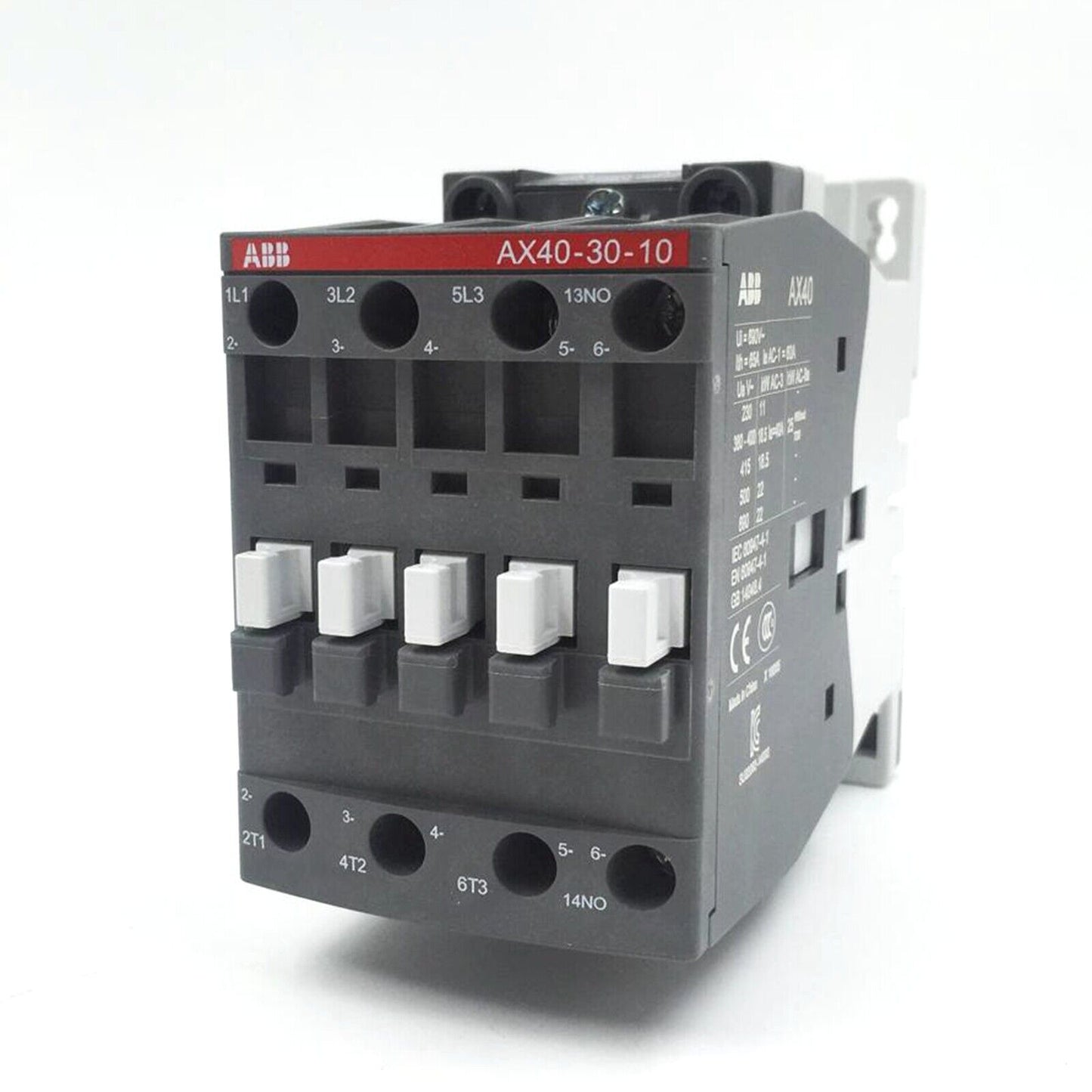 ABB AX40-30-10 Contactor 220V - High-Reliability Contactor for 220V Applications - ABB