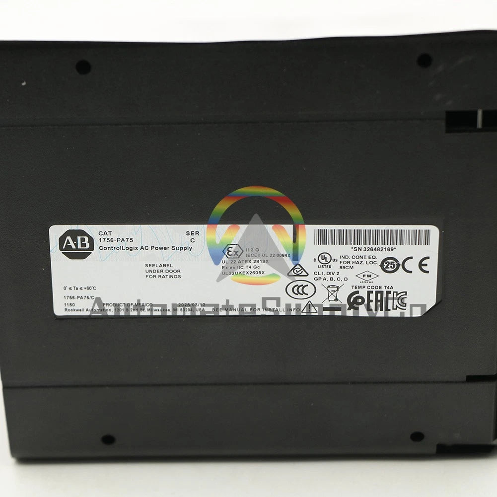 1PCS Factory Sealed AB 1756-PA75 ControlLogix AC Power Supply 1756PA75 #CO