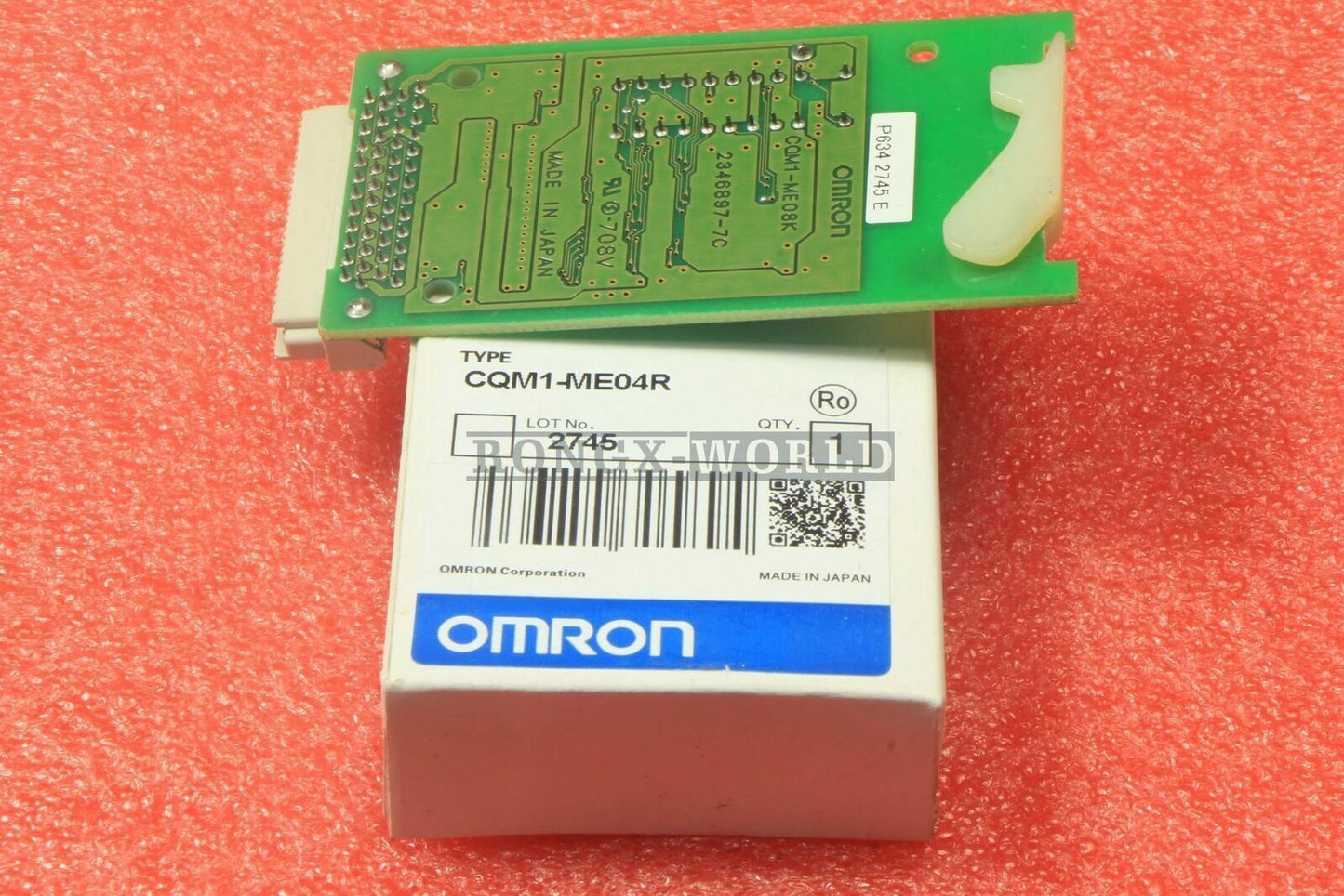 new ONE In Box Omron Programmable Controller CQM1-ME04R CQM1ME04R - OMRON