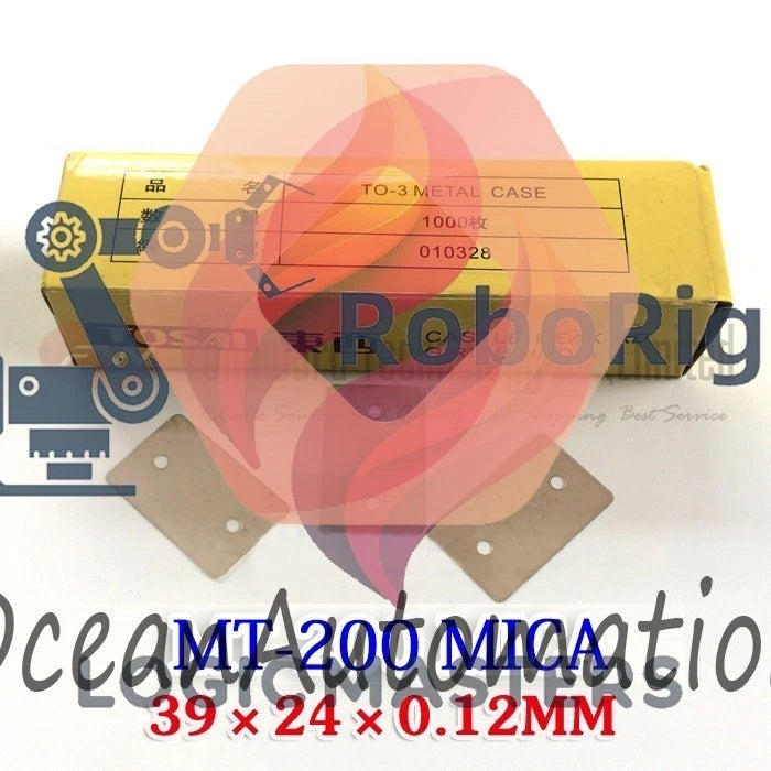 MT-200 Metal Case Power Transistor MICA Insulator Stiff Transparent x 100PCS