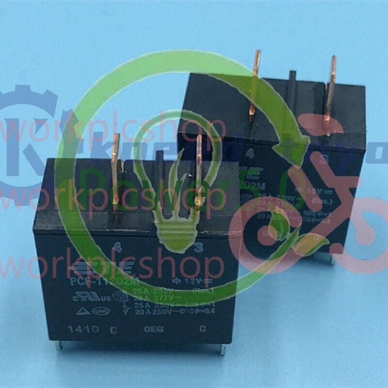 10Pcs Tyco PCF-112D2M 12VDC 25A Power Relay 4 Pins~