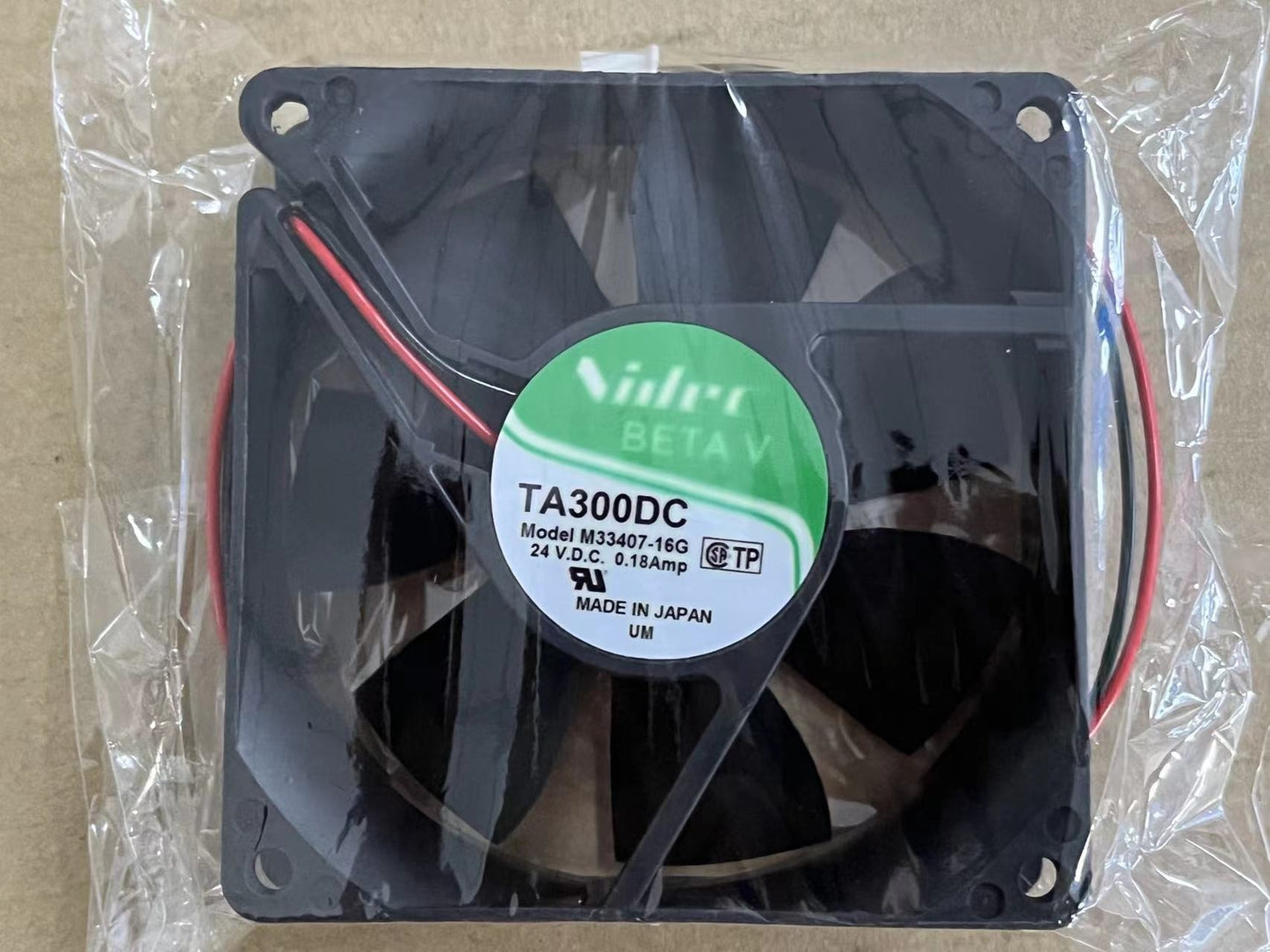 new NIDEC TA300DC M33407-16G 8025 8CM 24V 0.18A Inverter cooling fan