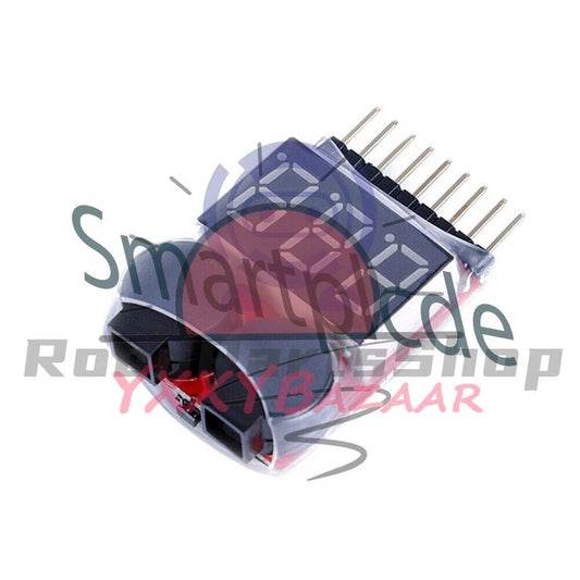 1-8S low voltage alarm battery voltage 2IN1 tester low voltage buzzer alarm /RS