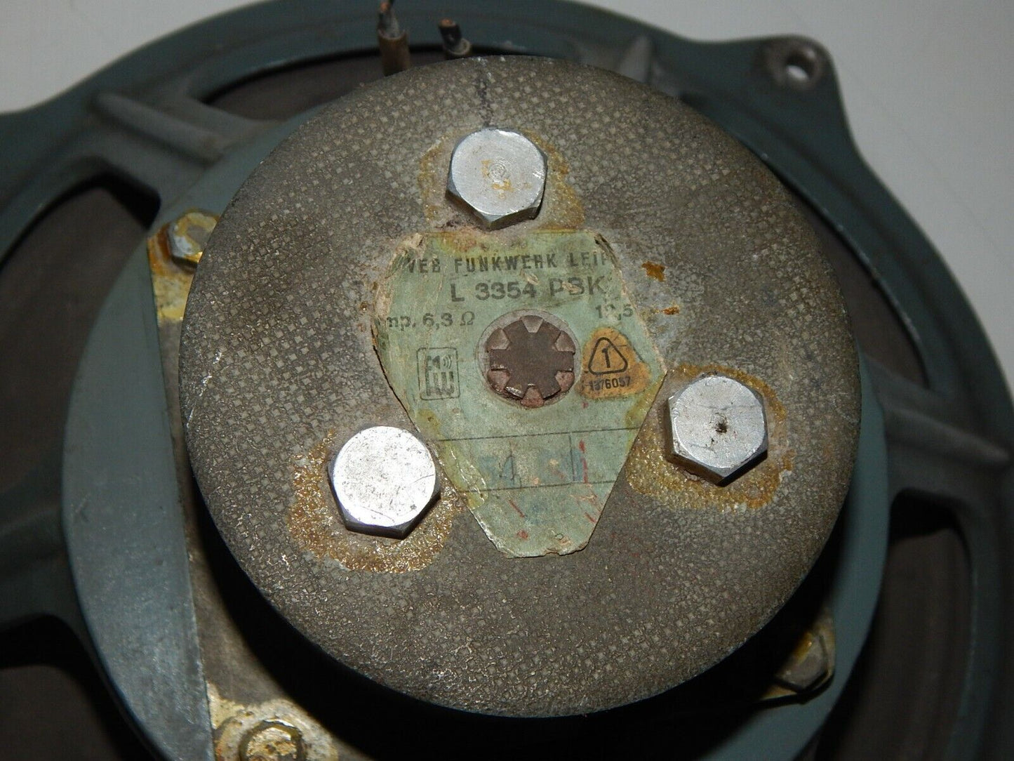 used 2x speakers L3354 PBK VEB Funkwerk Leipzig AlNiCo Carl Zeiss - FUNKWERK