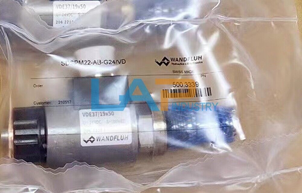 WANDFLUH SDSPM22-AB-G24/VD Cartridge Valve 24VDC - New Model - WANDFLUH