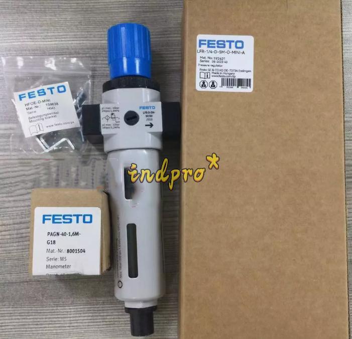 new 1PC FESTO 192621 LFR-1/4-D-5M-O-MINI-A filter pressure reducing valve