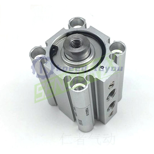 SMC RQB20-25 Through-Hole Standard Compact Cylinder With Air Cushion 1PCS
