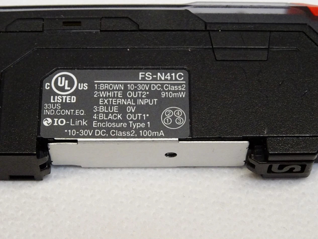Keyence FS-N41C Fiber Amplifier- US Free TAX #E