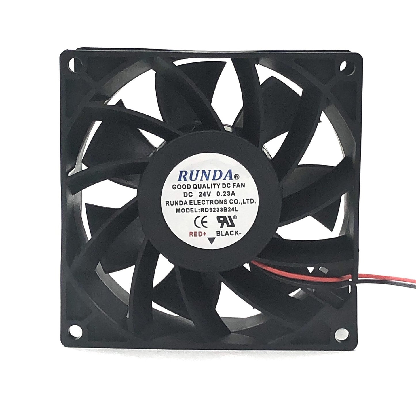 RUNDA RD9238B24L DC24V 0.23A 9038 2-wire inverter silent cooling fan
