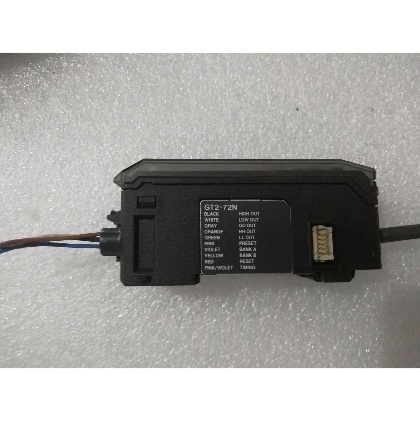 used Keyence LASER SENSOR GT2-72N Tested Good OK - KEYENCE