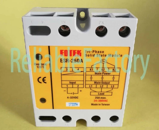 1pc FOTEK ESR-25DA Solid state relay free shipping &R1