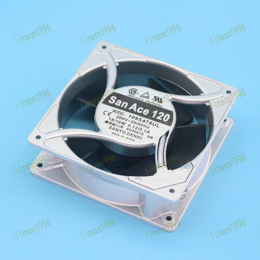 12CM Industrial AC Cooling Fan, 109S478UL, Fast Ship - SANYO