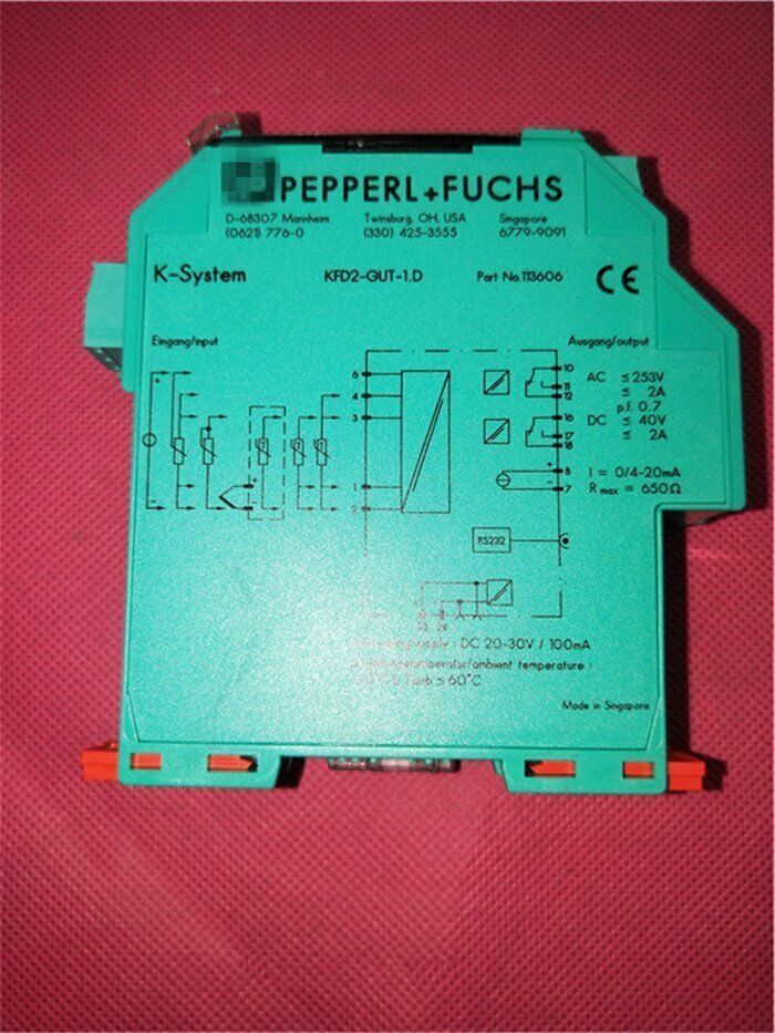 Pepperl+Fuchs Safety Barrier KFD2-GUT-1.D - PEPPERL+FUCHS