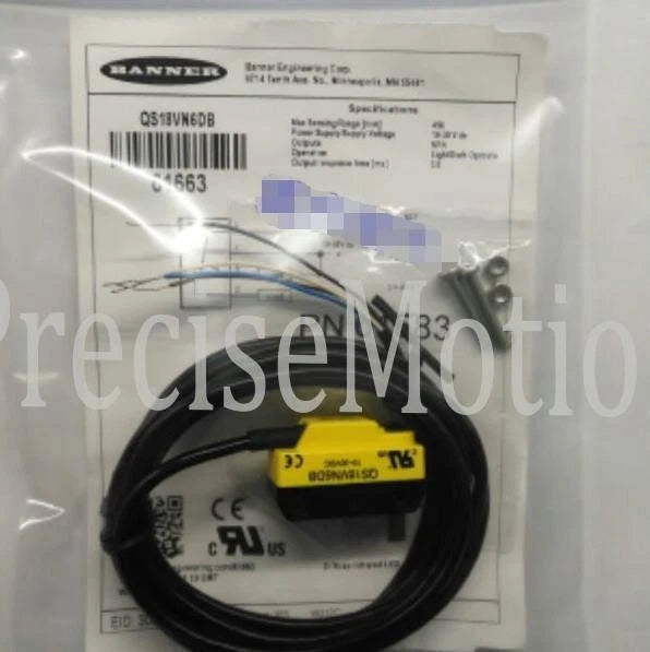 1PC BANNER Photoelectric Switch QS18VN6DB free shipping