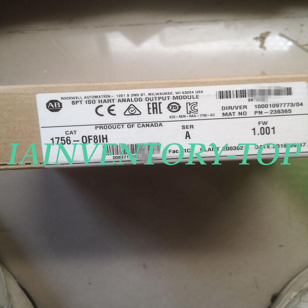 1PC Factory Sealed 1756-OF8IH 8 Point - BRAND NAME