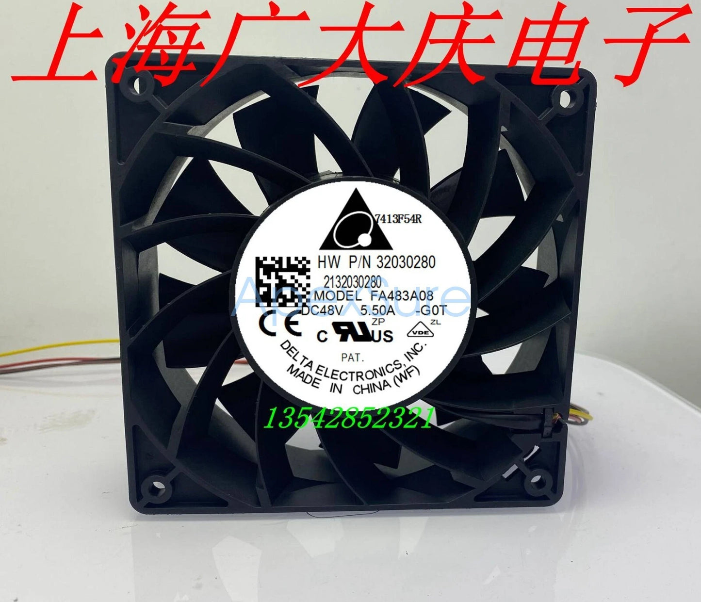 Delta FA483A08 DC48V 5.50A-G0T large volume cooling fan