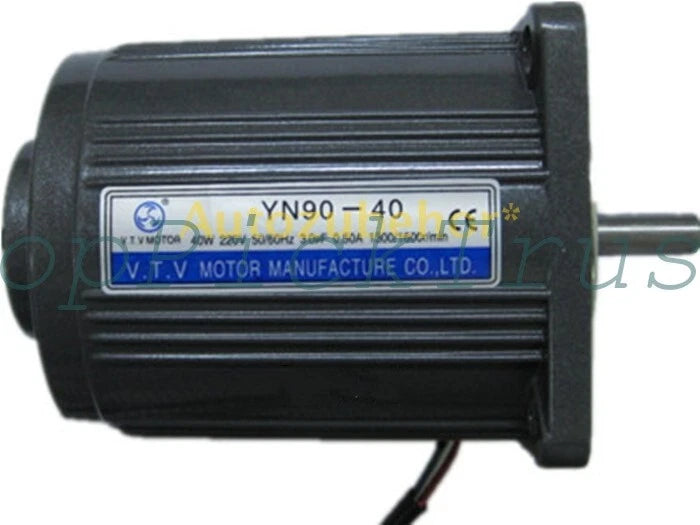1pc for VTV Helical Gear Motor YN90-40 Speed motor