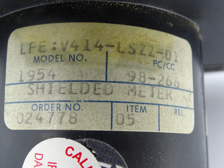 LFE 1954-V414-LSZZ-01 Panel Meter - LFE
