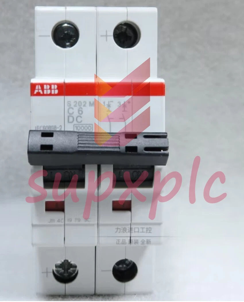 ABB DC Miniature Circuit Breaker 2P 220/440V S202M-C6DC 6A