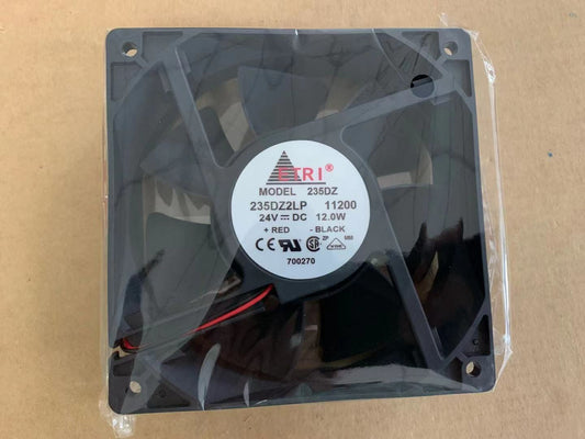 new 1PC ETRI 12038 12CM 235DZ2LP 11200 24V 12.0W 2-wire inverter cooling fan - ETRI