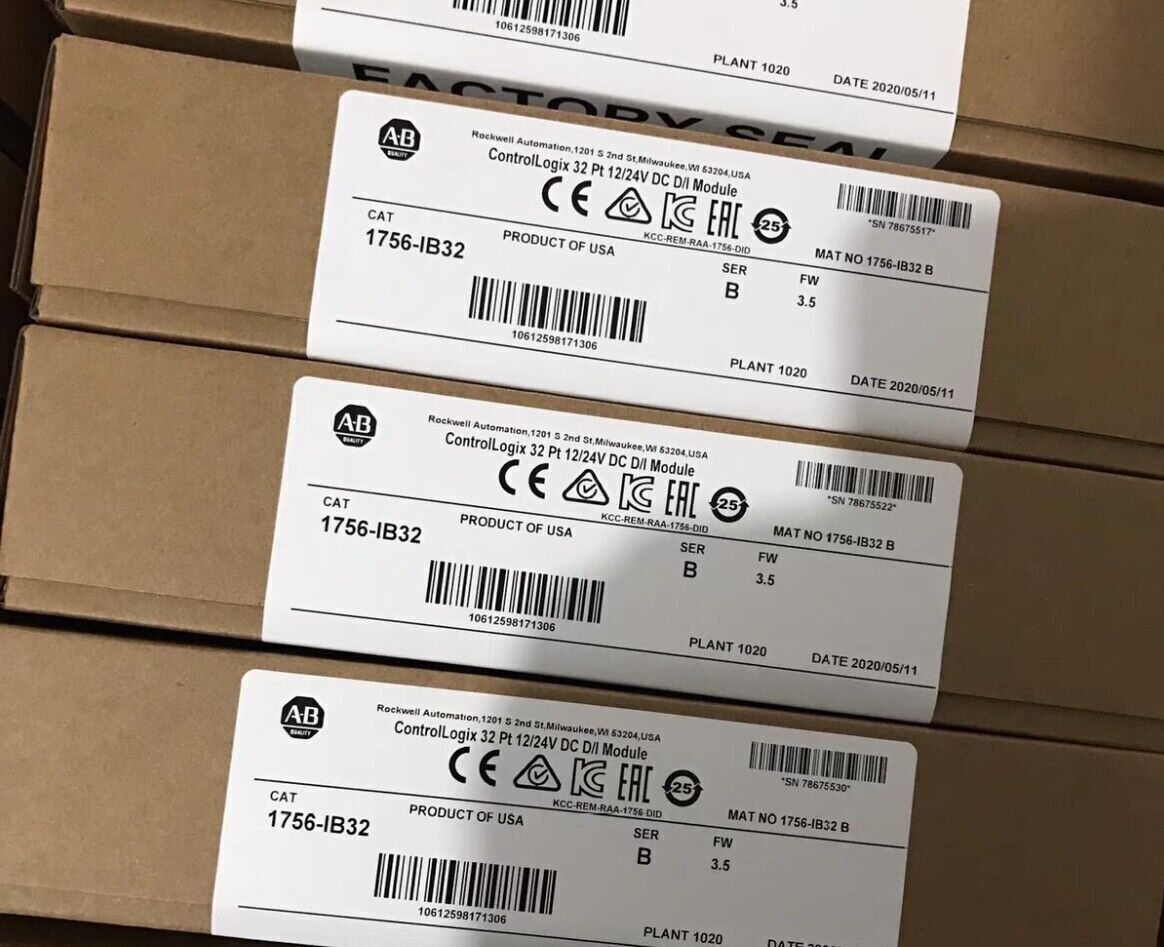 ControlLogix 12/24V Module 1756IB32 – Factory Sealed - CONTROLLOGIX