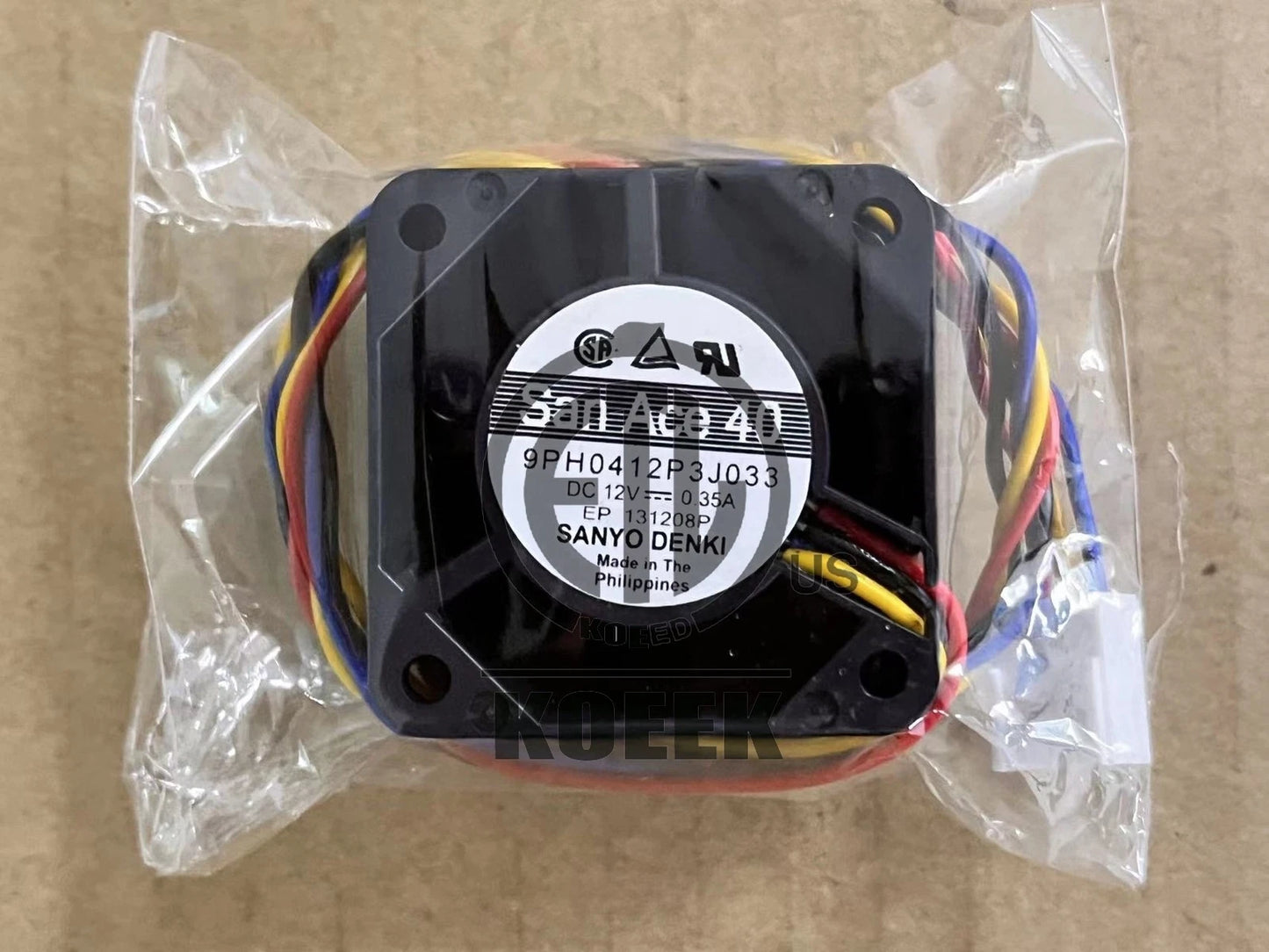 Supermicro FAN-0061L4 Sanyo Denki San Ace 40 9PH0412P3J033 1U Chassi Cooling FAN