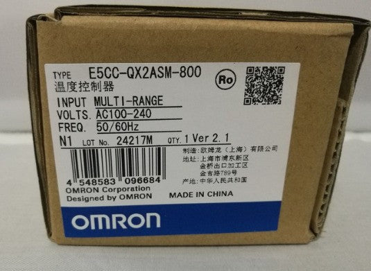 Omron Temperature Controller E5CC-QX2ASM-800 AC100-240V Temperatur Relay *TT