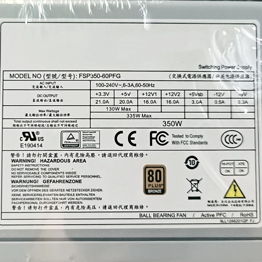 For FSP350-60PFG 350W Industrial Computer Server Power Supply