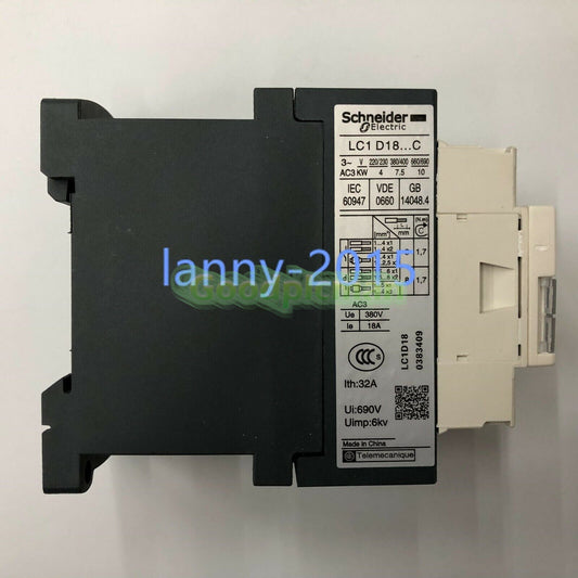 1PC DC contactor LC1D18FDC DC110V
