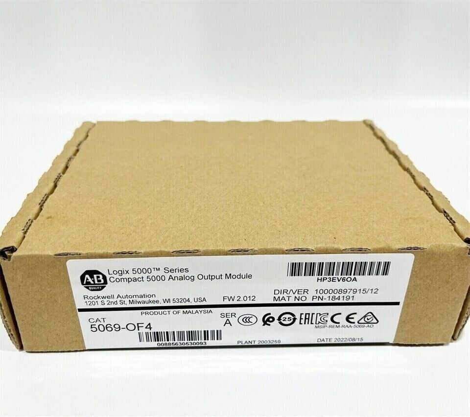 Allen-Bradley 5069OF4 Compact 5000 Analog Output Module AB 5069OF4 | Industrial Automation Components | Top Quality Analog Output Solutions - ALLEN-BRADLEY