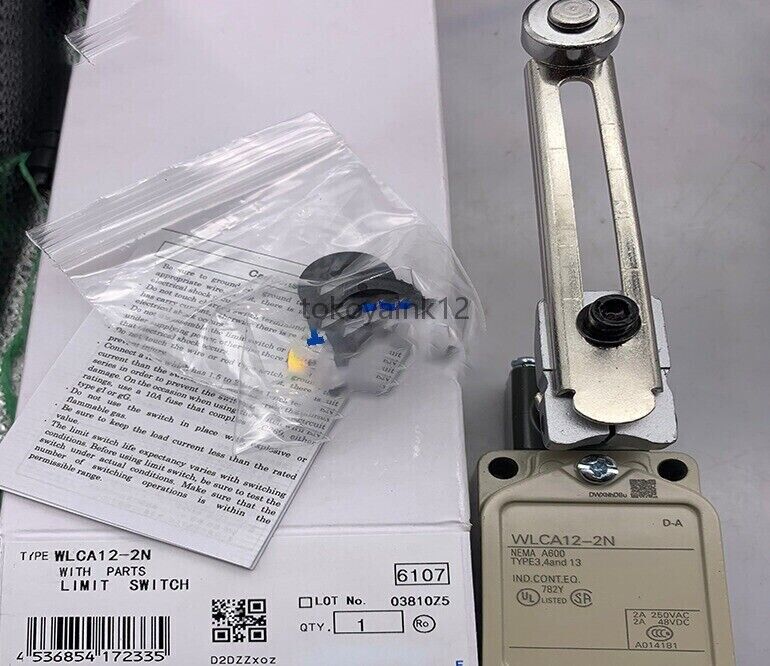 OMRON WLCA12-2N Limit Switch for Automation Applications - OMRON