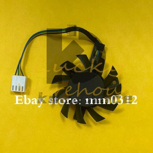 EVERFLOW T127010BU DC12V 0.45A 7CM 4-Wire Cooling Fan