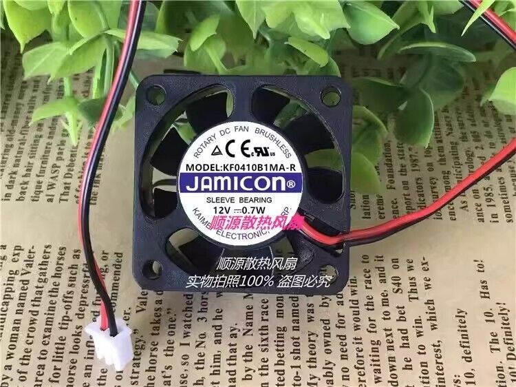 JAMICON KF0410B1MA-R DC12V 0.7W Cooling Fan - JAMICON