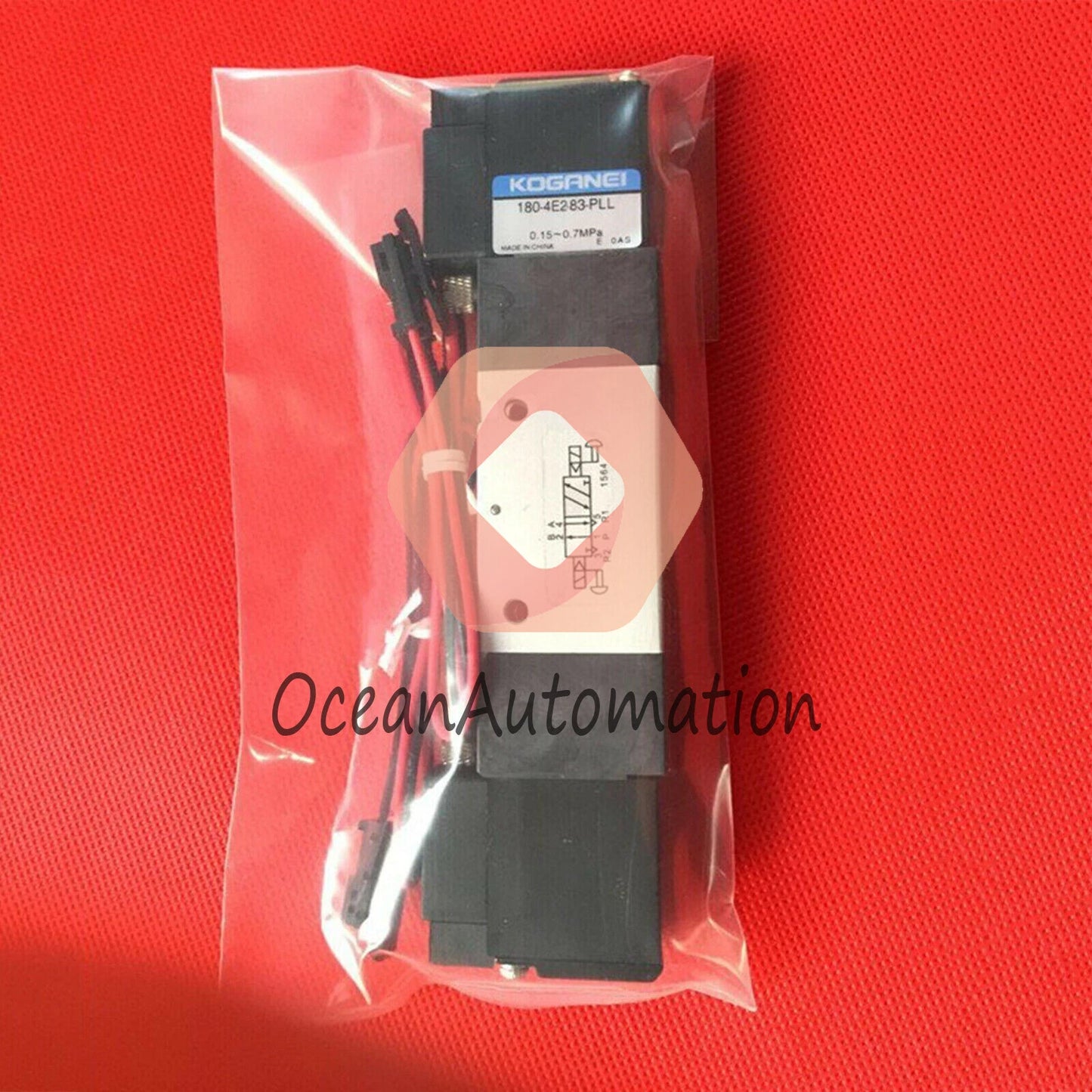 KOGANEI 180-4E2-83-PLL DC24V Solenoid Valve Free Shipping