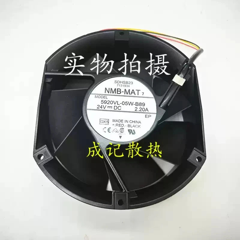 NMB 5920VL-05W-B89 24 VDC 2.2 A 17251 3-pin inverter cooling fan