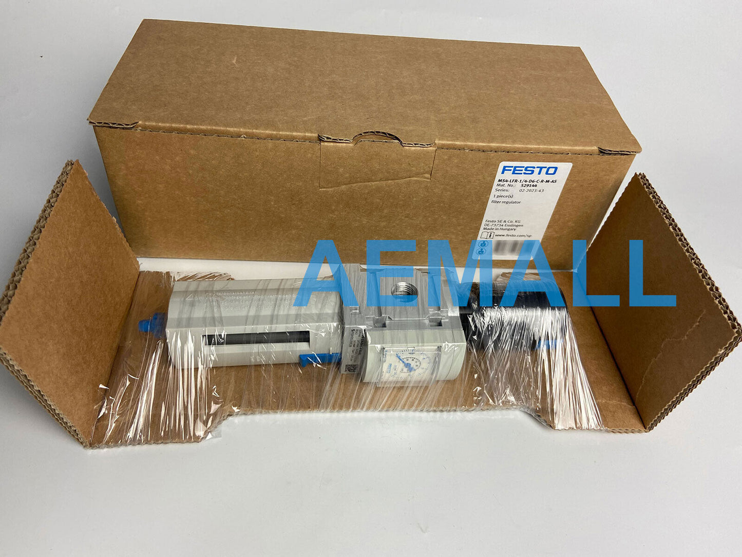 1pcs Festo MS4-LFR-1/4-D6-CRM-AS 529144 Filter Regulator