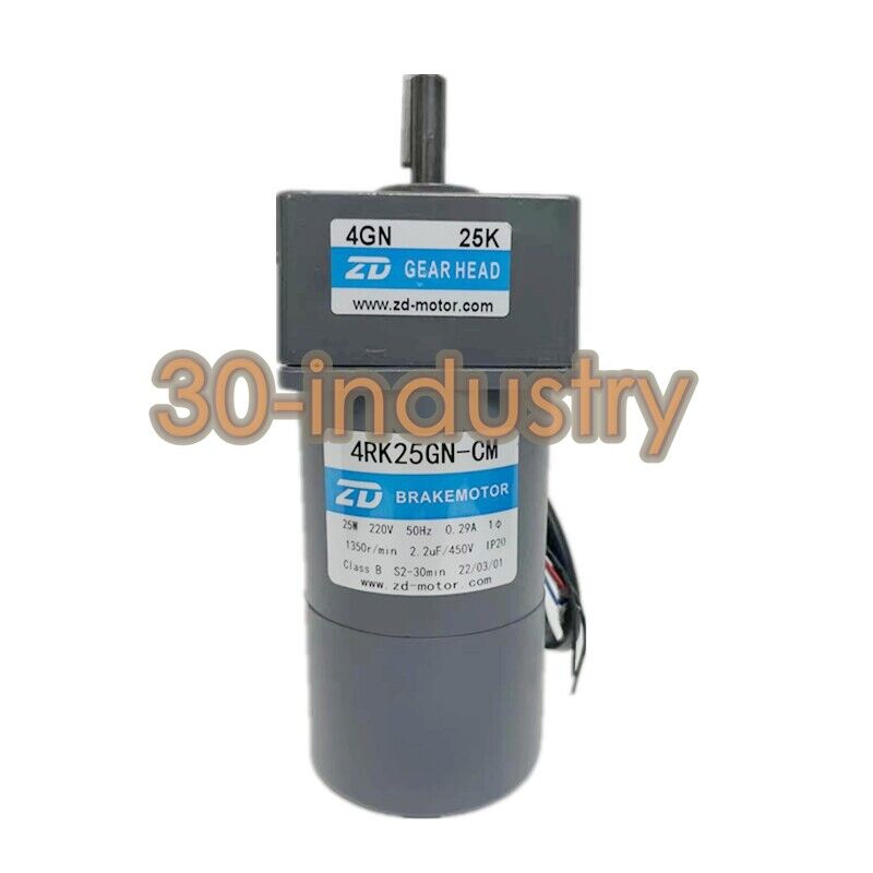 ZD 4RK25GN-CM Gear Reducer Motor 220V - Various Models Available - ZD