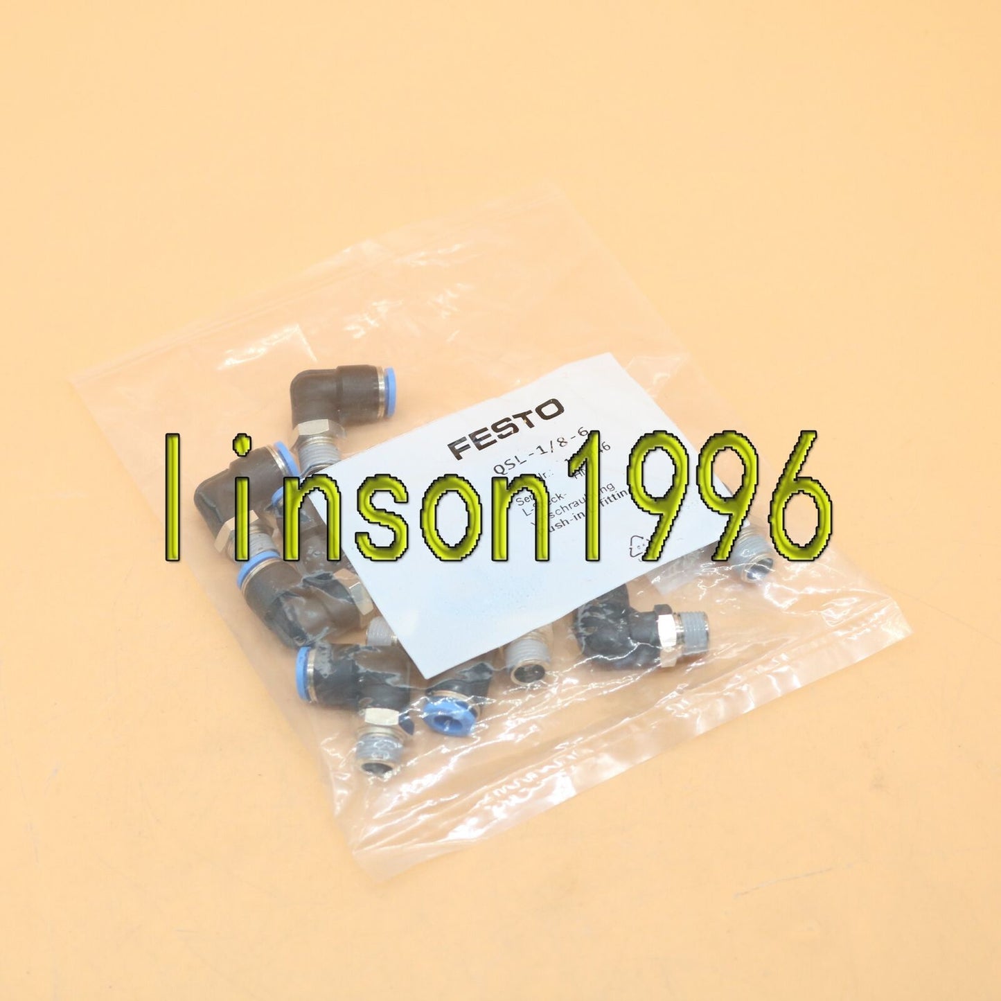 Festo QSL-1/8-6 153046 Connector 10PCS/1BAG - FESTING