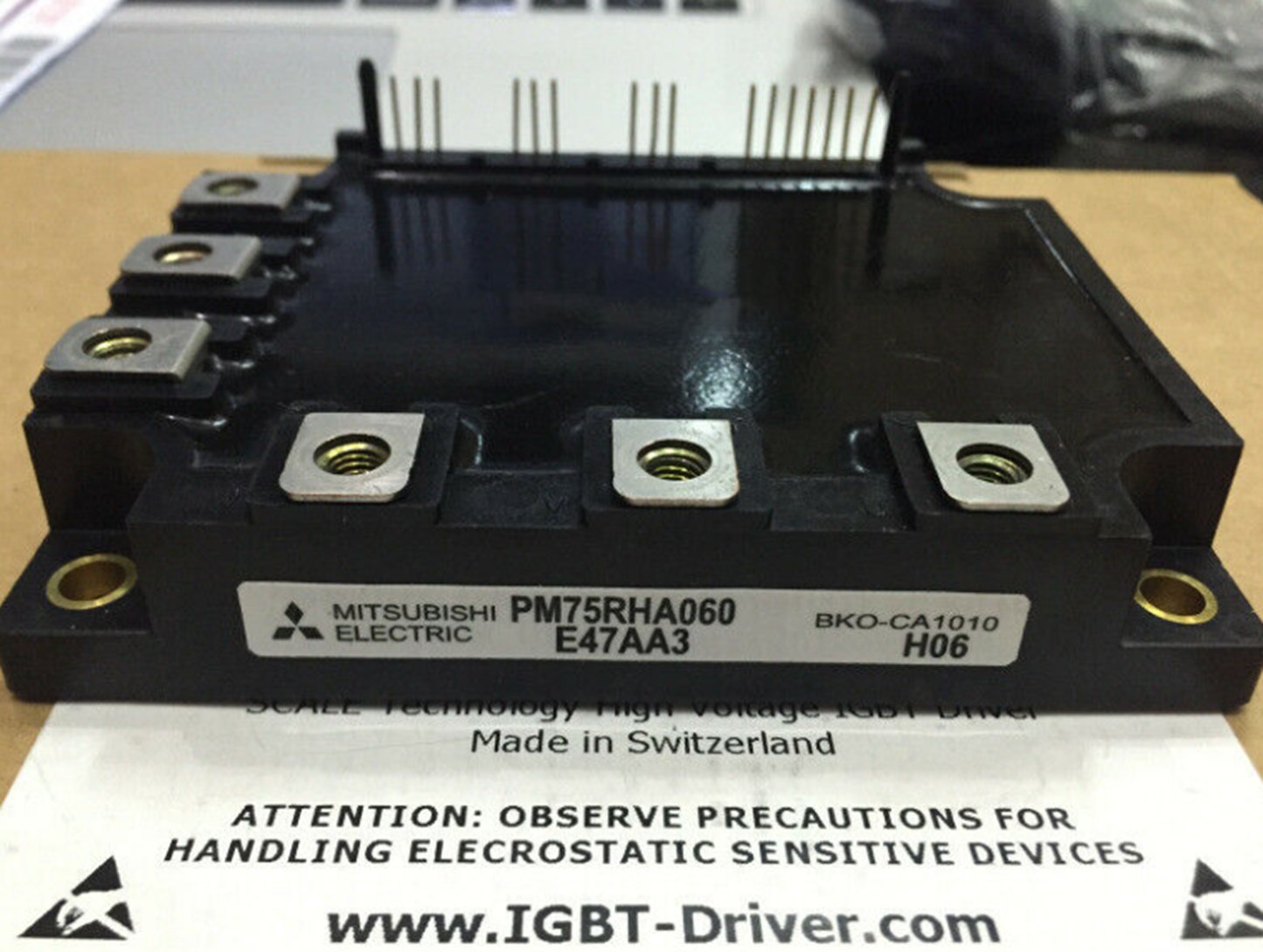 MITSUBISHI PM75RHA060 Power Module Supply - MITSUBISHI