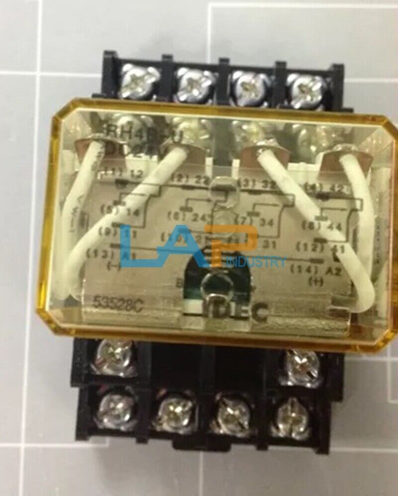 10PCS IDEC RH4B-U 24VDC Relay - 14 Feet - New - IDEC