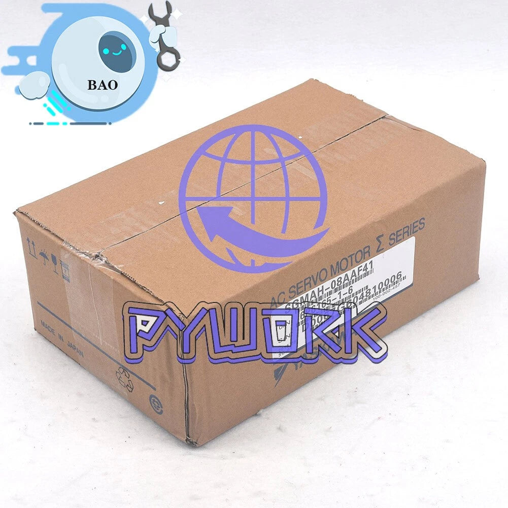 1PCS Yaskawa Servo Motor SGMAH-08AAF41