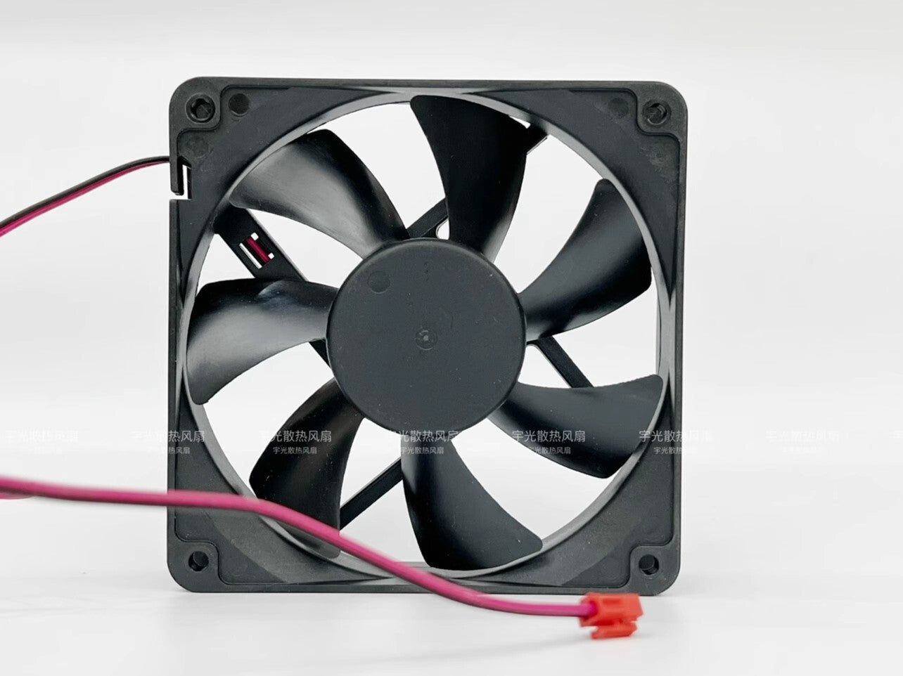 YLTC DFB122512L 12025 DC12V 2.2W 12CM 2-Wire Dual Ball Cooling Fan